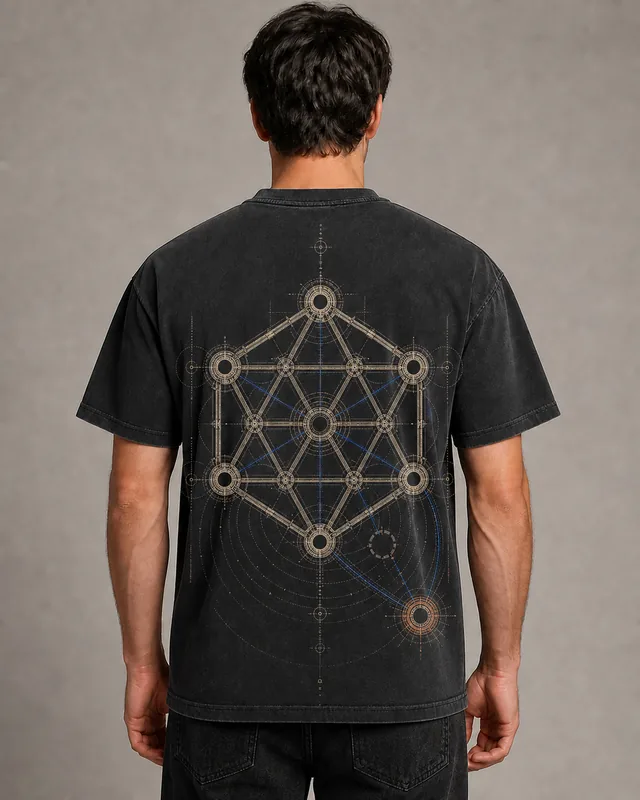 Corrected digital concept mockup for The Thirteenth Error shirt, shown for design review only